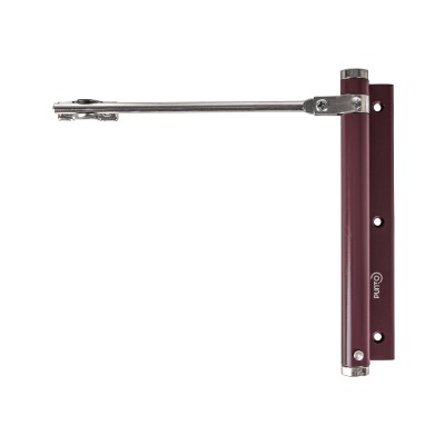 Доводчик дверной пружинный SDC1040 BRD 40 кг (бордовый)