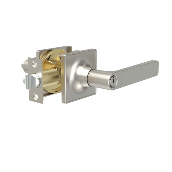 Ручка защелка DK710/BL SN-ET (кл./фик.) никель 