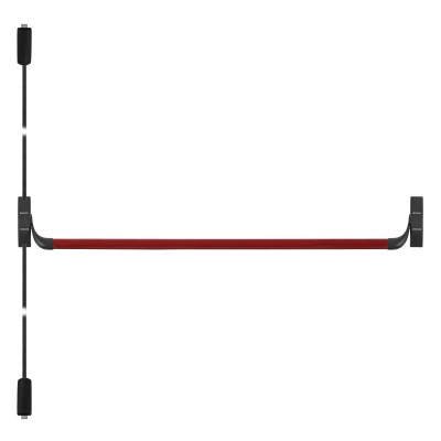 Ручка-штанга нажимная AP.1900C push-bar с тягами для двухстворчатых проф. дверей