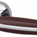 Ручка раздельная ARC URB2 CP/Brown-16 Хром/коричневый 