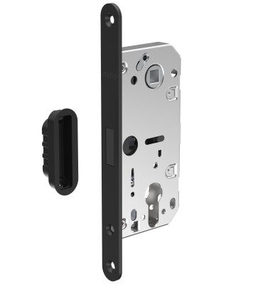 Корпус замка ML85-35/IND BL (черный) 