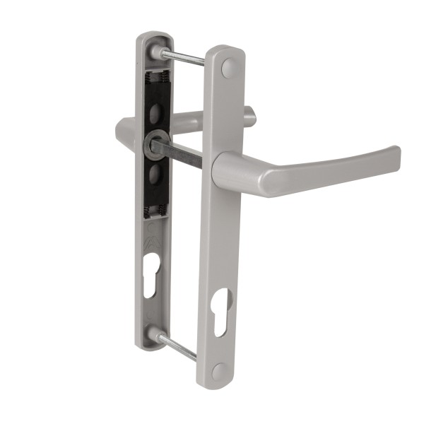 Ручка на планке HANDLE.85.25.67-75 RAL 9006 серый 