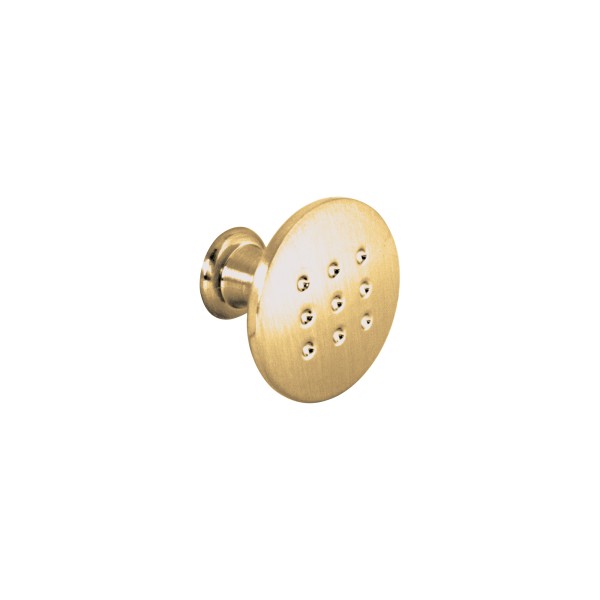 Ручка-кнопка мебельная MB-B-003 PB золото 