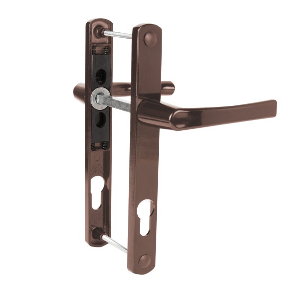 Ручка на планке HANDLE.85.25.67-75 RAL 8017 коричневый 