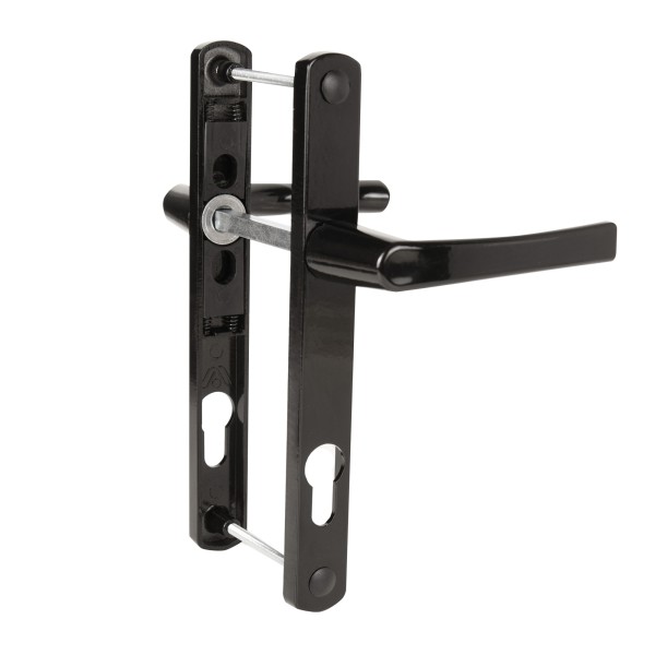 Ручка на планке HANDLE.85.25.67-75 RAL 9005 черный 