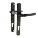 Ручка на планке HANDLE.85.25.67-75 RAL 9005 черный 