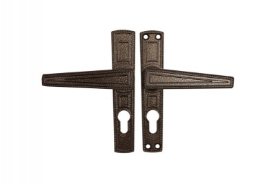 Ручка дверная на планке к ЗВ4-3.01 РФ1-55.01 (медь) 