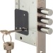 Замок врезной сувальдный 257/L (тех. комплектация), 4 кл. (кл. 60 мм) 