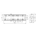 Корпус доводчика DCS.UN.BC/DA (25-100/140) BL (черный) 